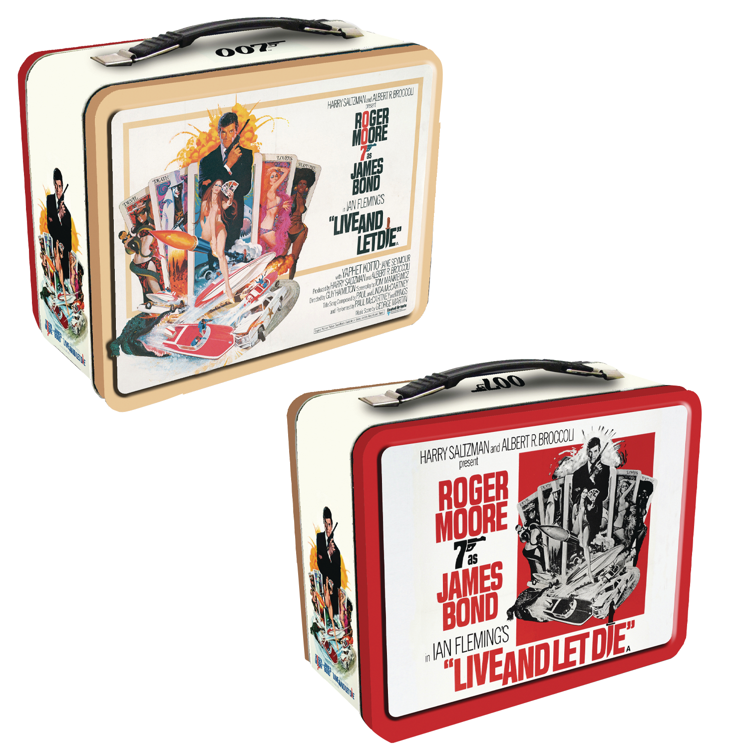 James Bond Live And Let Die Tin Tote