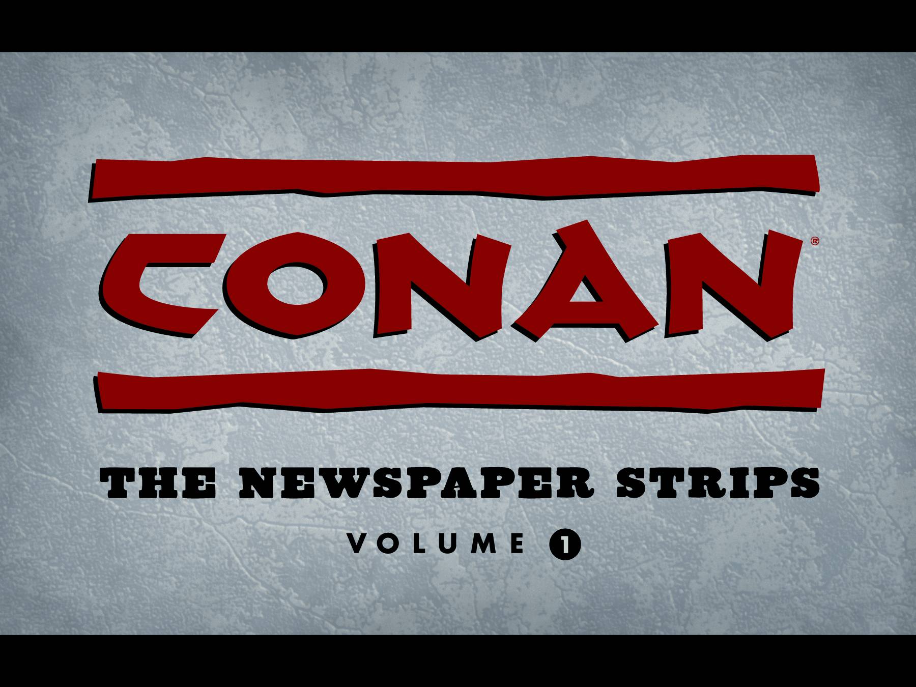 Conan Newspaper Strips Hardcover Volume 1