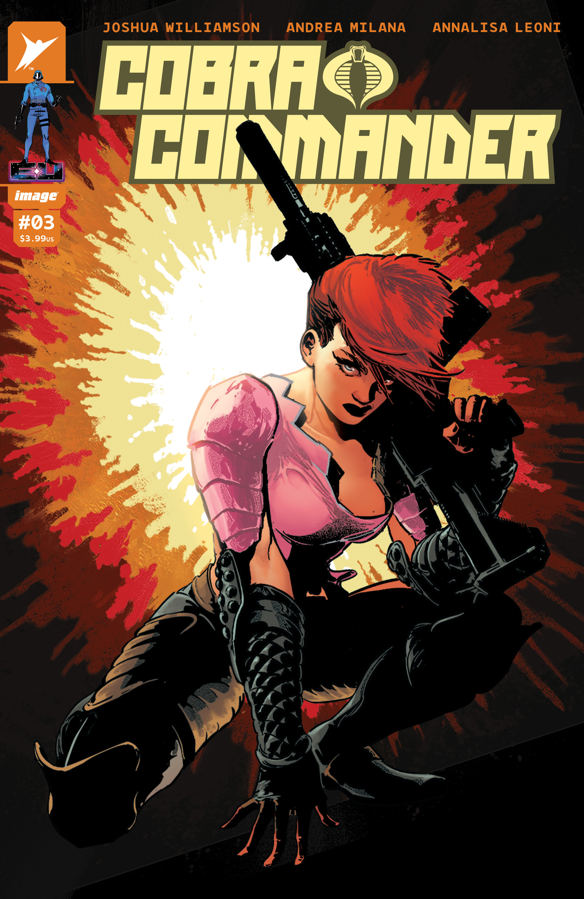 Cobra Commander #3 Cover D 1 for 25 Incentive Priscilla Petraites & Frank Martin Variant (Of 5)