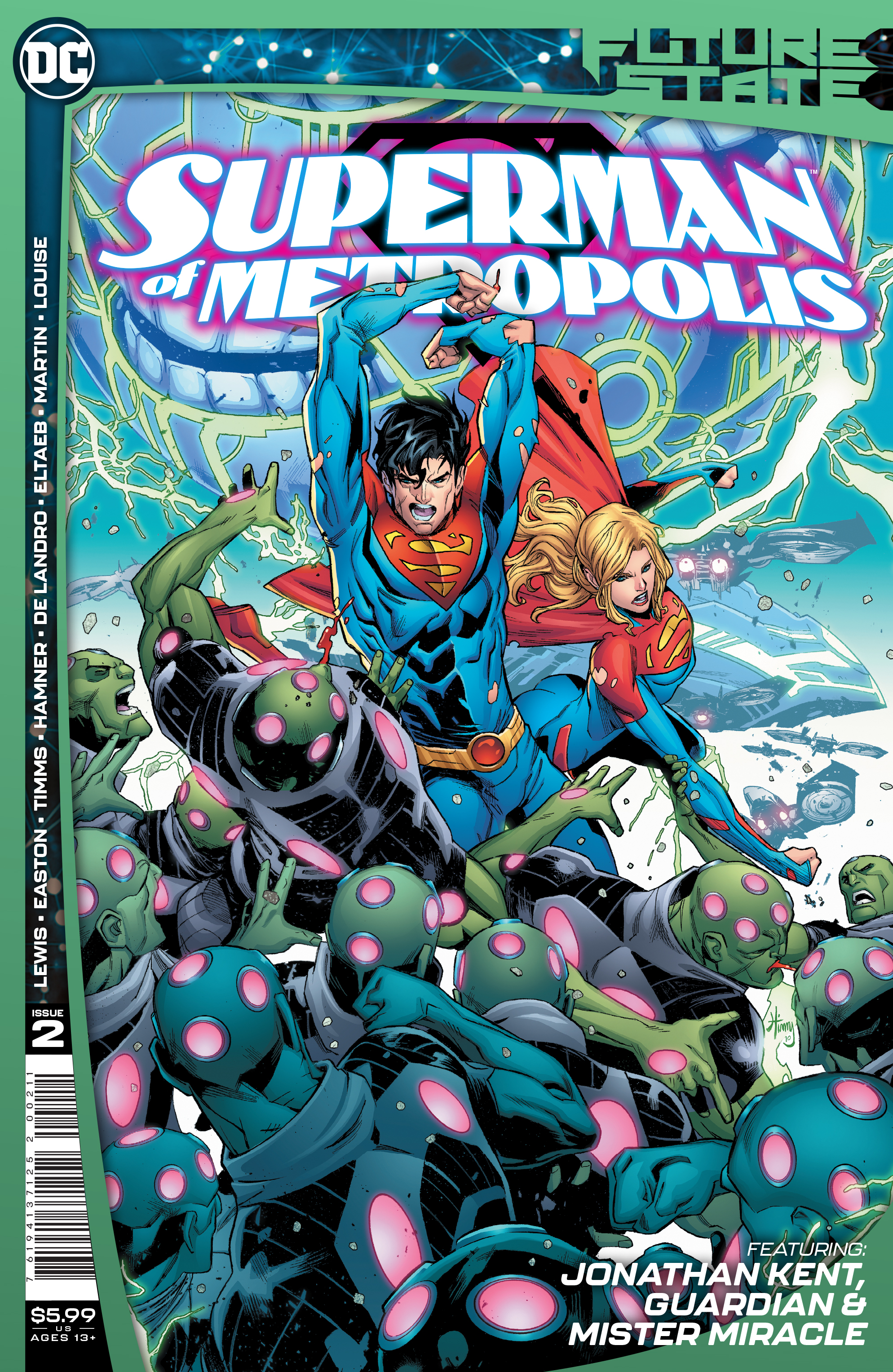 Future State Superman of Metropolis #2 Cover A John Timms (Of 2)