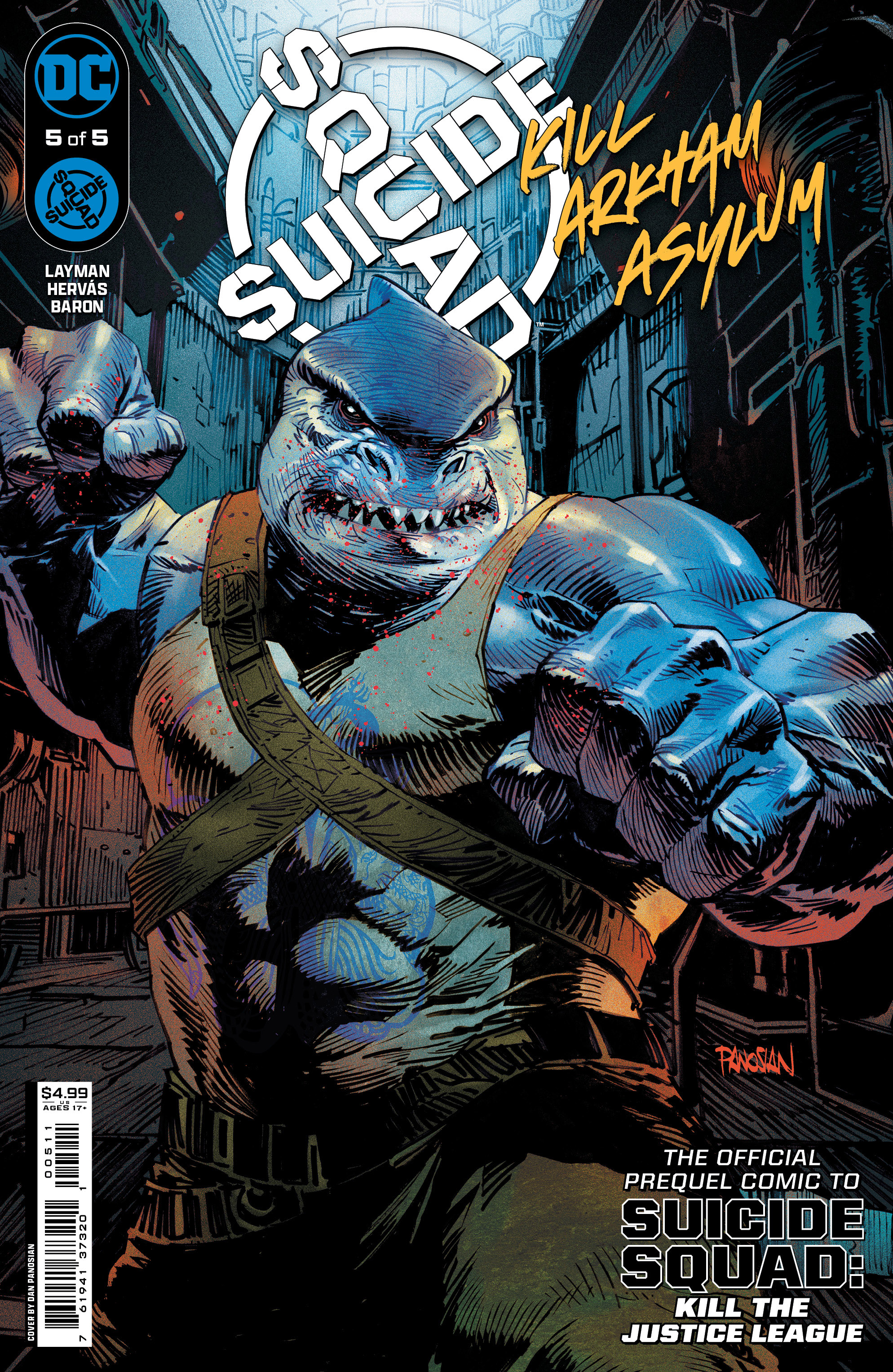Suicide Squad Kill Arkham Asylum #5 Cover A Dan Panosian (Mature) (Of 5)