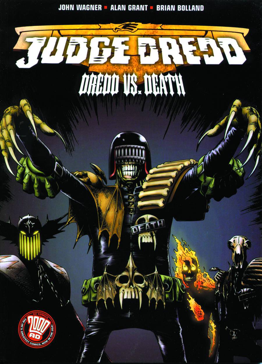 Judge Dredd Dredd Vs Death Graphic Novel