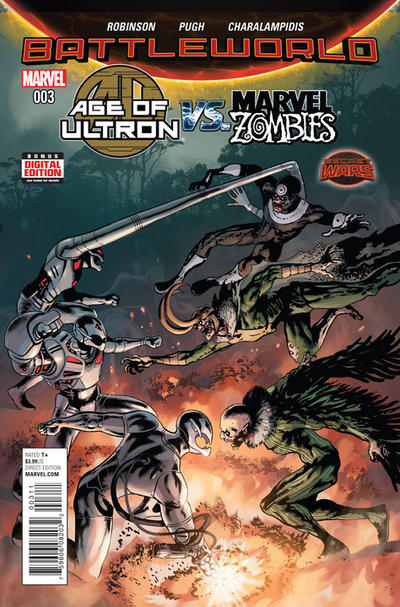 Age of Ultron Vs. Marvel Zombies #3-Near Mint (9.2 - 9.8)