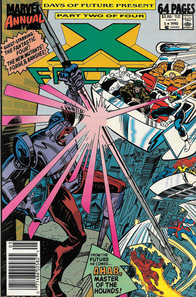 X-Factor Annual #5 [Newsstand]-Fine (5.5 – 7)