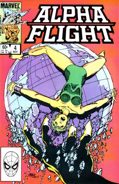 Alpha Flight #4 [Direct]-Near Mint (9.2 - 9.8)