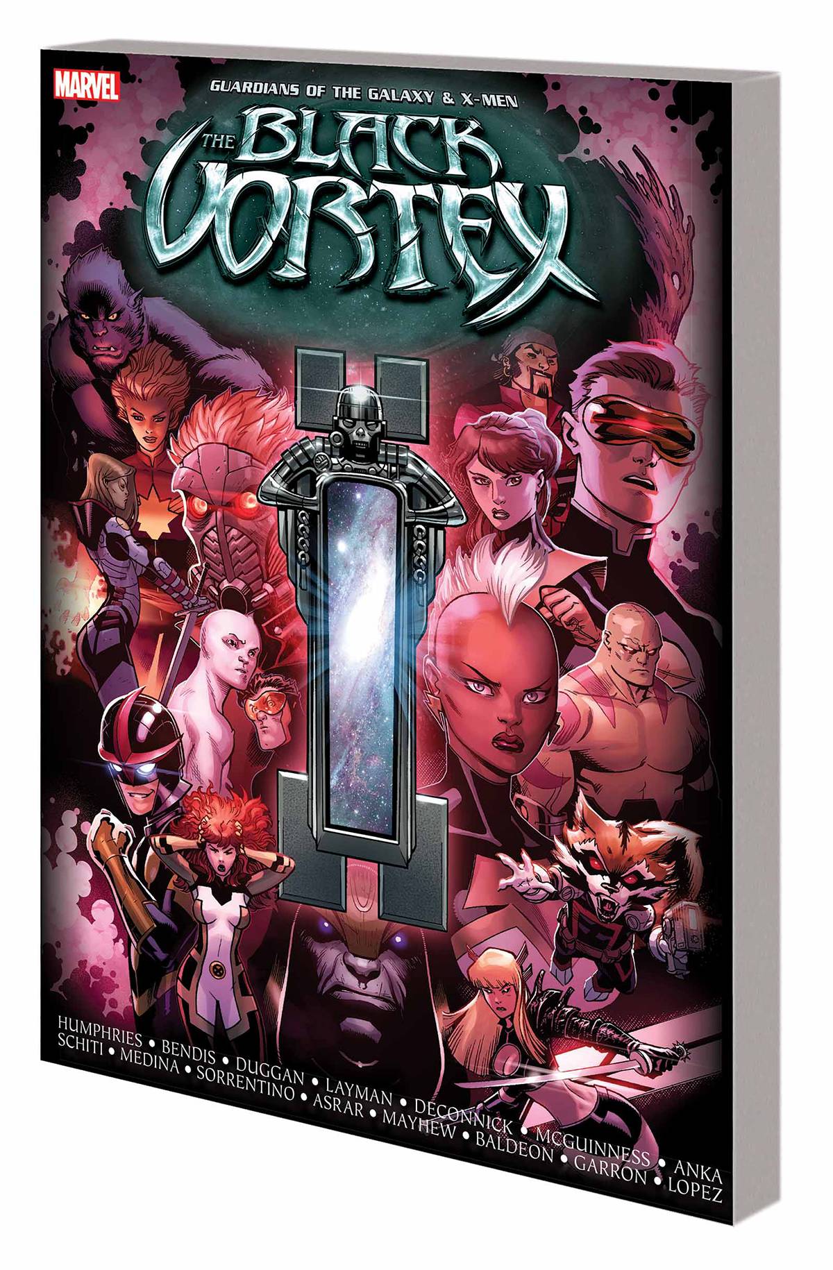 Guardians of Galaxy And X-Men Graphic Novel Black Vortex
