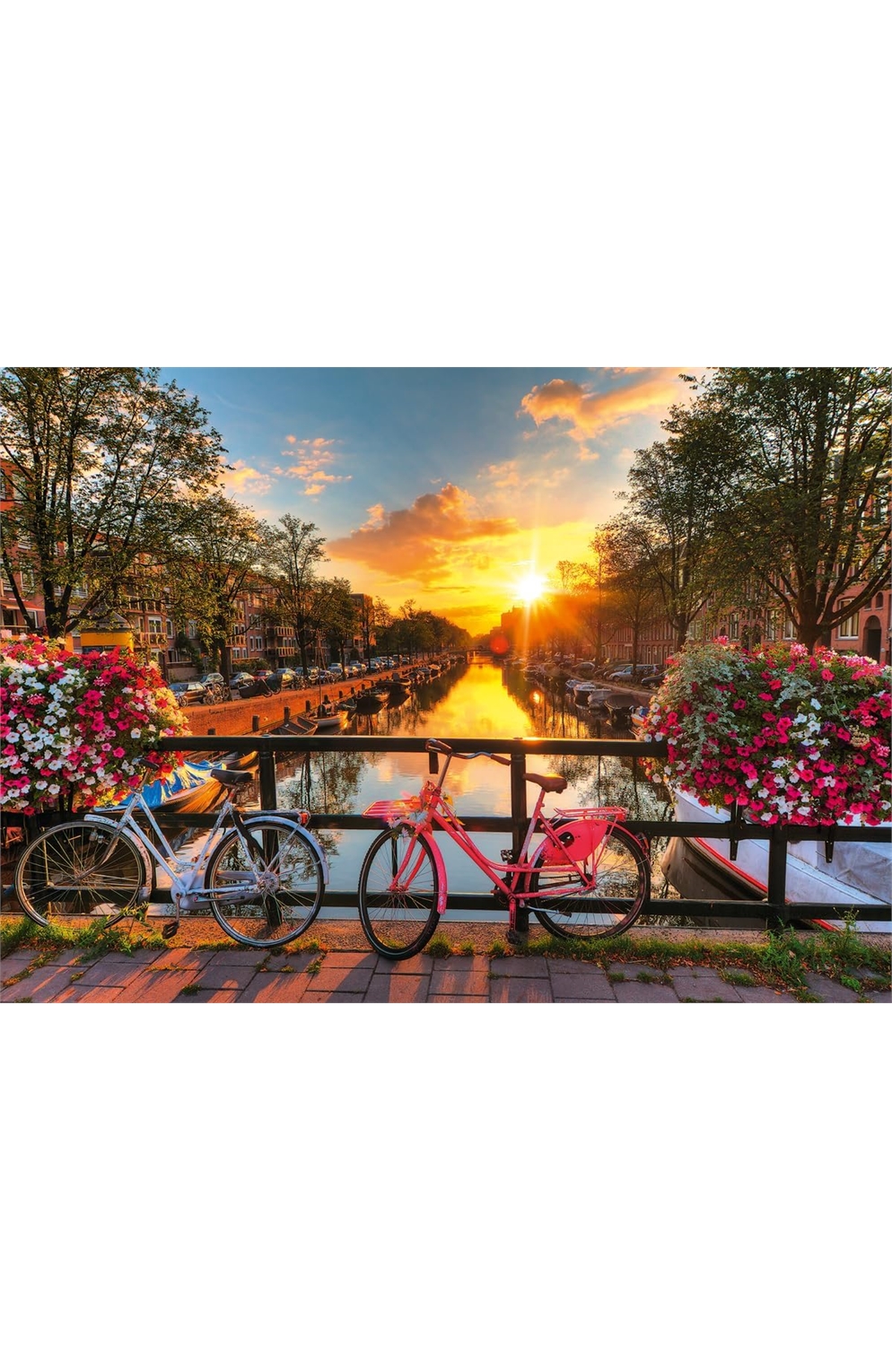 Bicycles In Amsterdam - Ravensburger 1000 Piece Puzzle