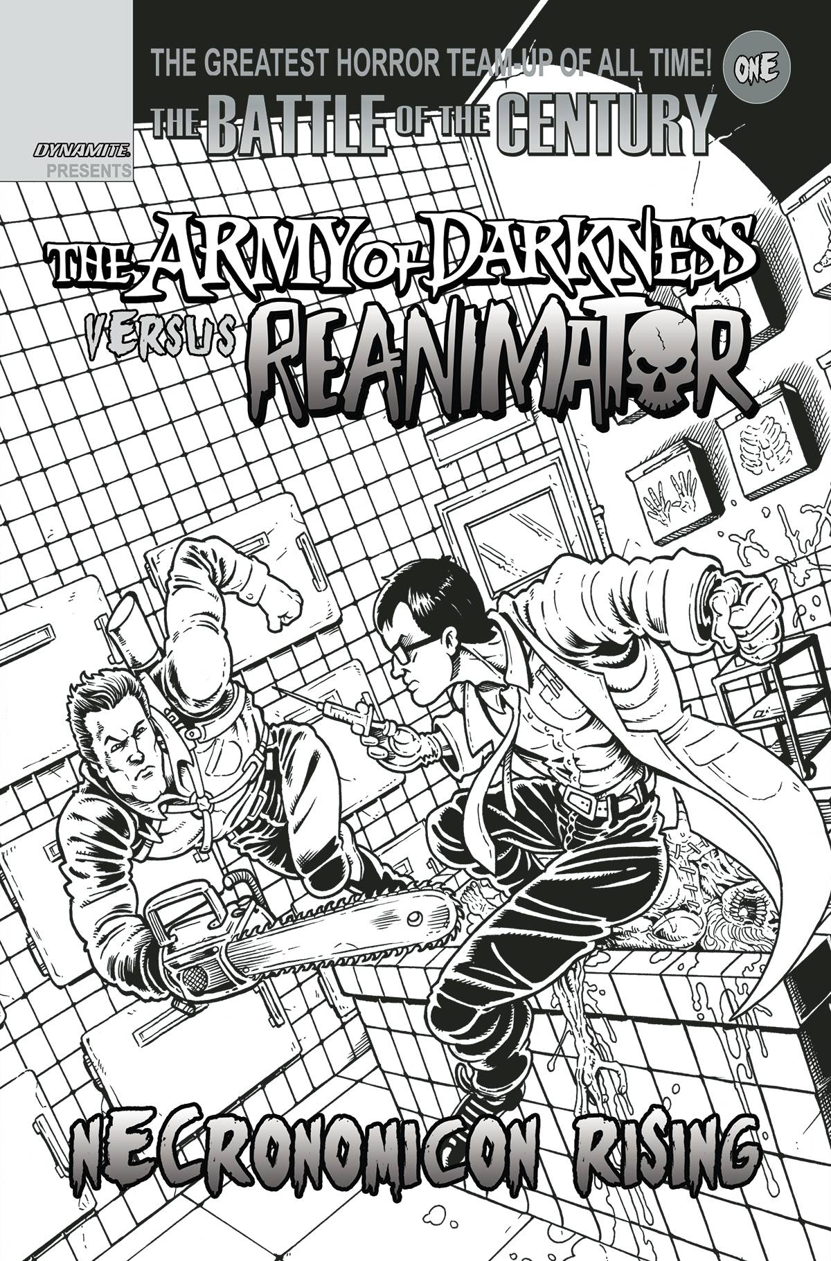 Army of Darkness Vs Reanimator Necronomicon Rising #1 Cover R 7 Copy Last Call Incentive