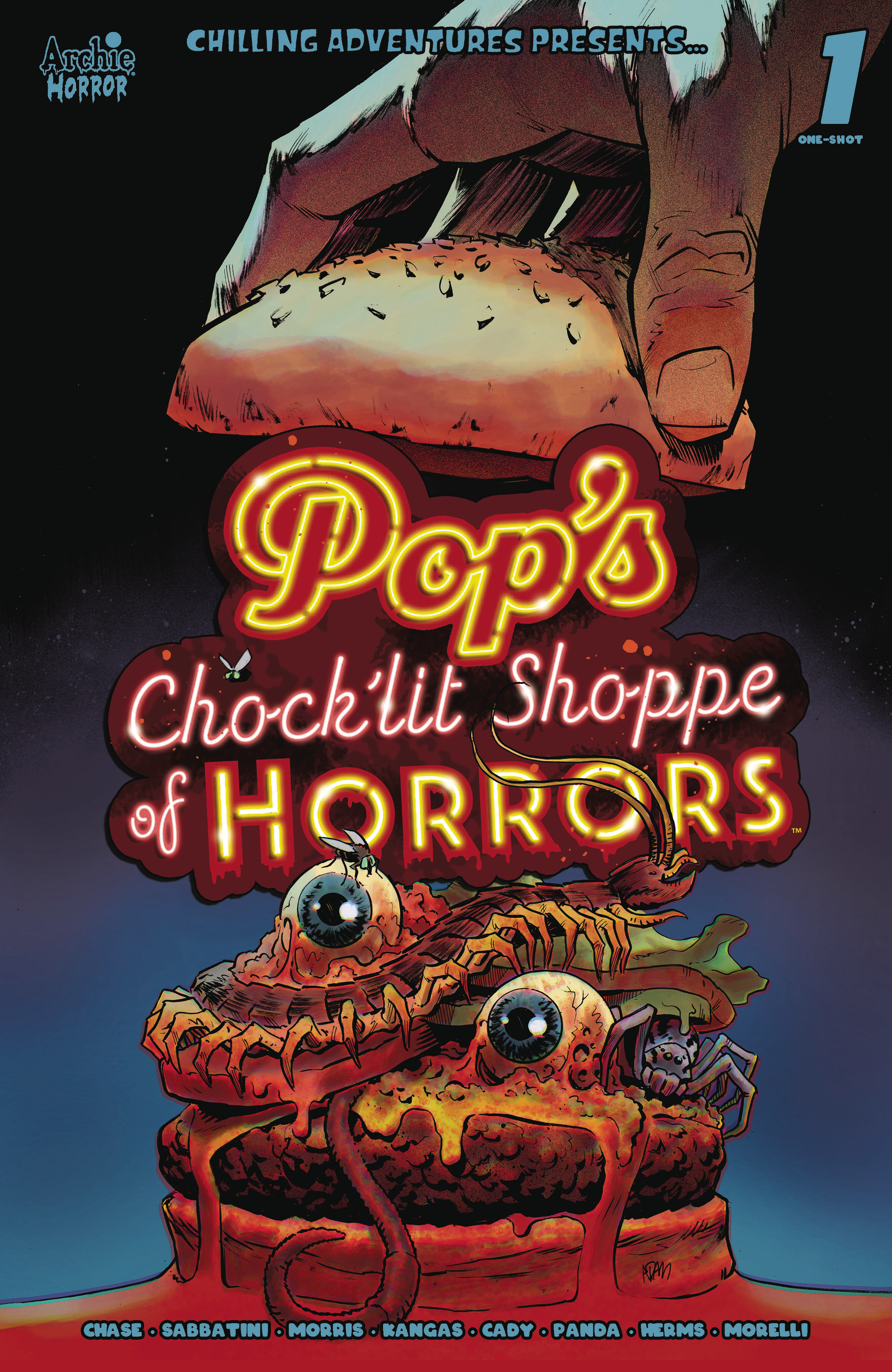Pops Chocklit Shoppe of Horrors Oneshot Cover A Gorham