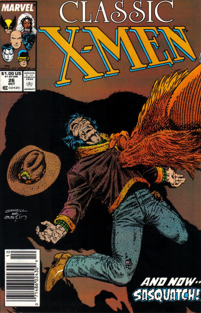 Classic X-Men #26 [Newsstand]-Near Mint (9.2 - 9.8)