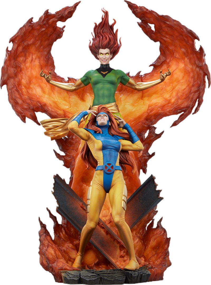 Phoenix And Jean Grey Maquette (Sideshow)