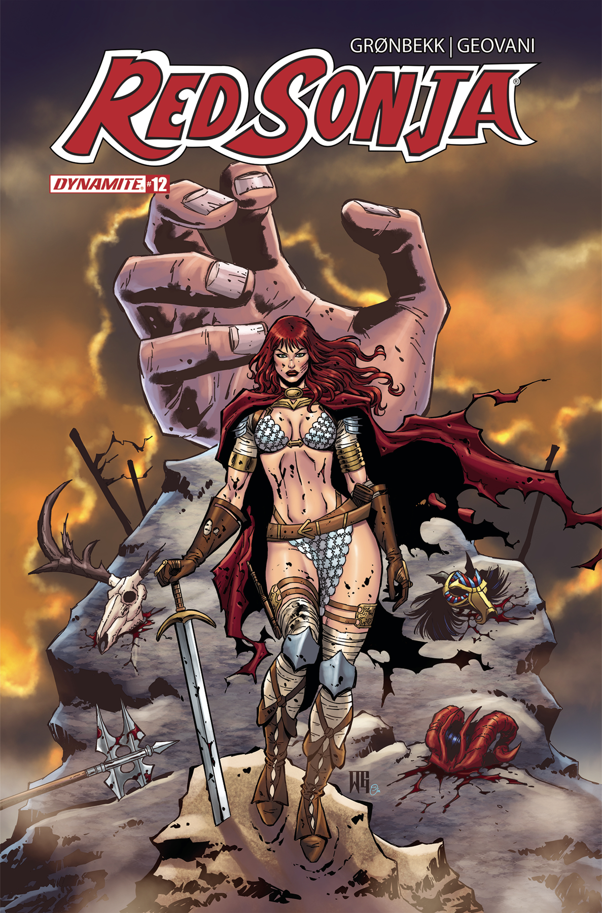 Red Sonja 2023 #12 Cover D Geovani