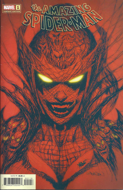 The Amazing Spider-Man #01 [Patrick Gleason Queen Goblin Webhead Cover] - Fn/Vf