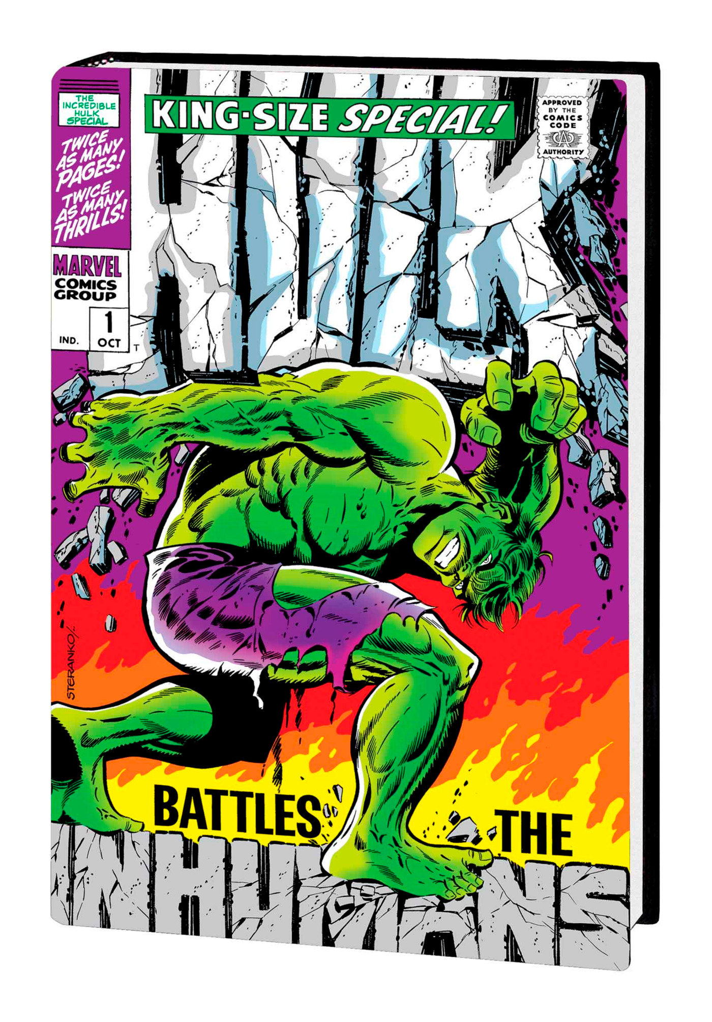 Incredible Hulk Omnibus Hardcover Volume 2 Direct Market Variant