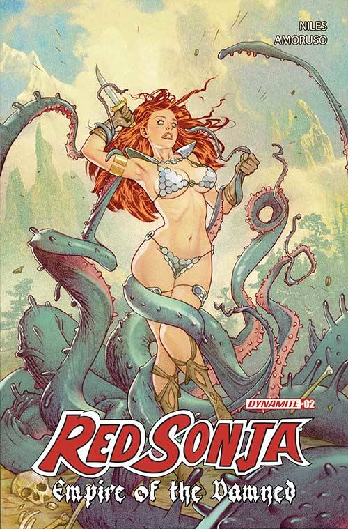 Red Sonja Empire of the Damned #2 Cover E Middleton Foil