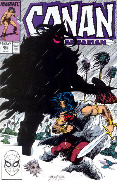 Conan The Barbarian #209 [Direct]-Fine (5.5 – 7)