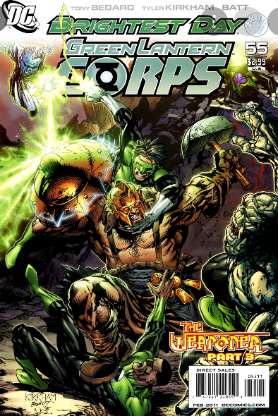 Green Lantern Corps #55 (Brightest Day) (2006)