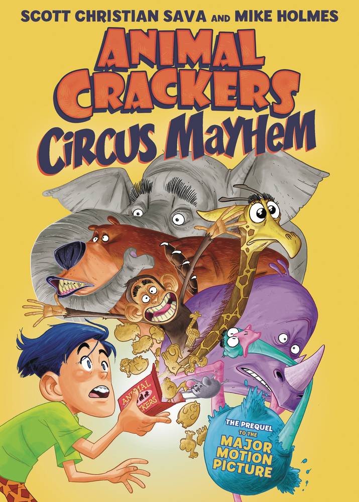 Animal Crackers Prequel Hardcover Graphic Novel Circus Mayhem