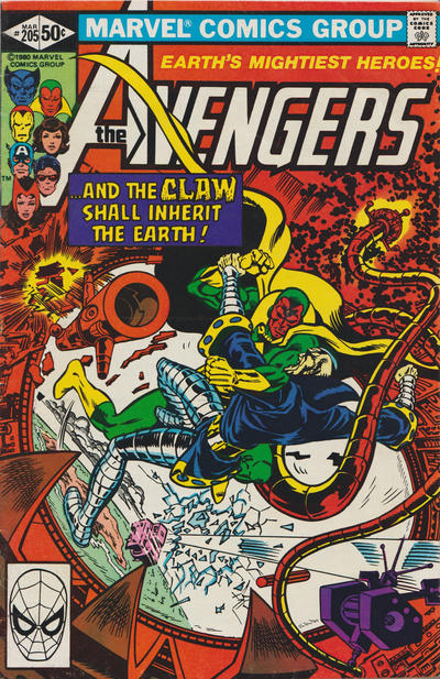 The Avengers #205 [Direct]-Very Fine