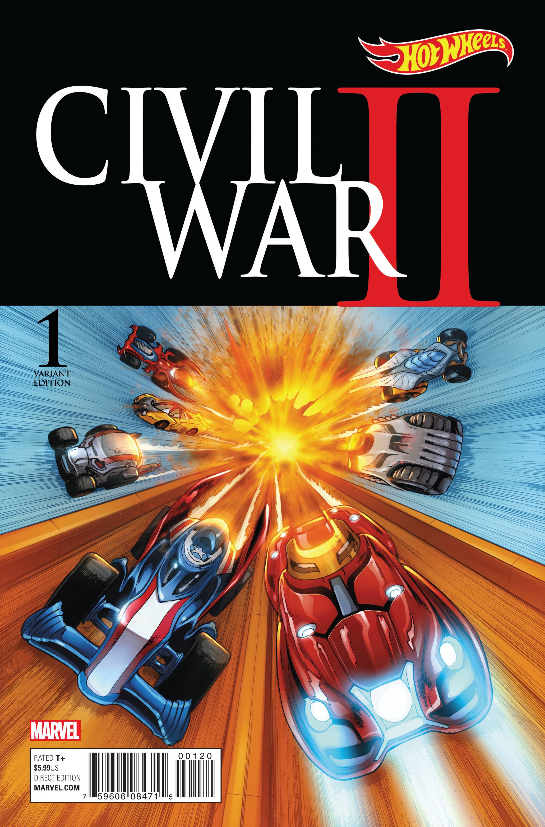 Civil War II #1 Mattel Variant