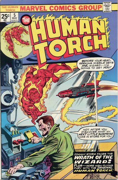 The Human Torch #5-Fine (5.5 – 7)