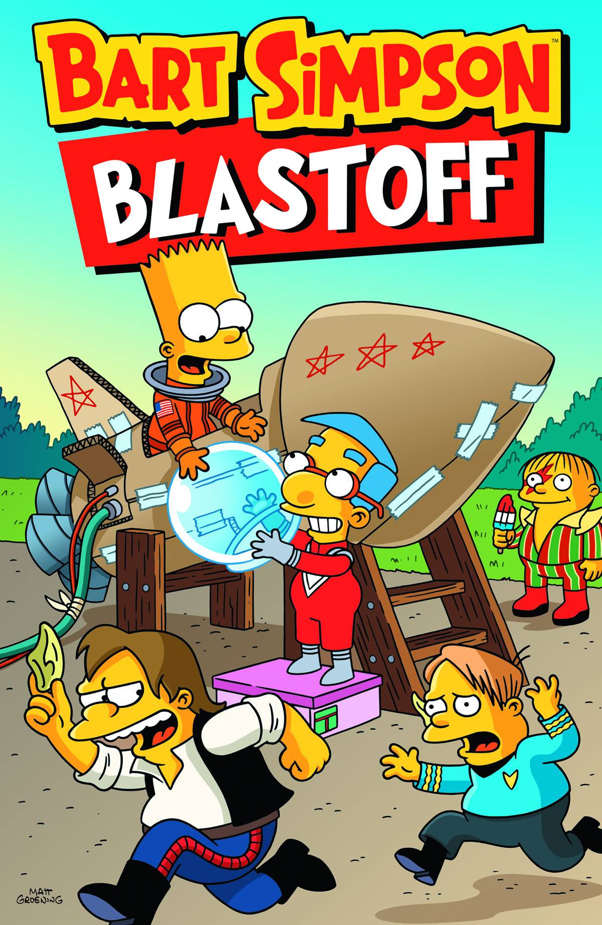 Bart Simpson Blastoff Graphic Novel