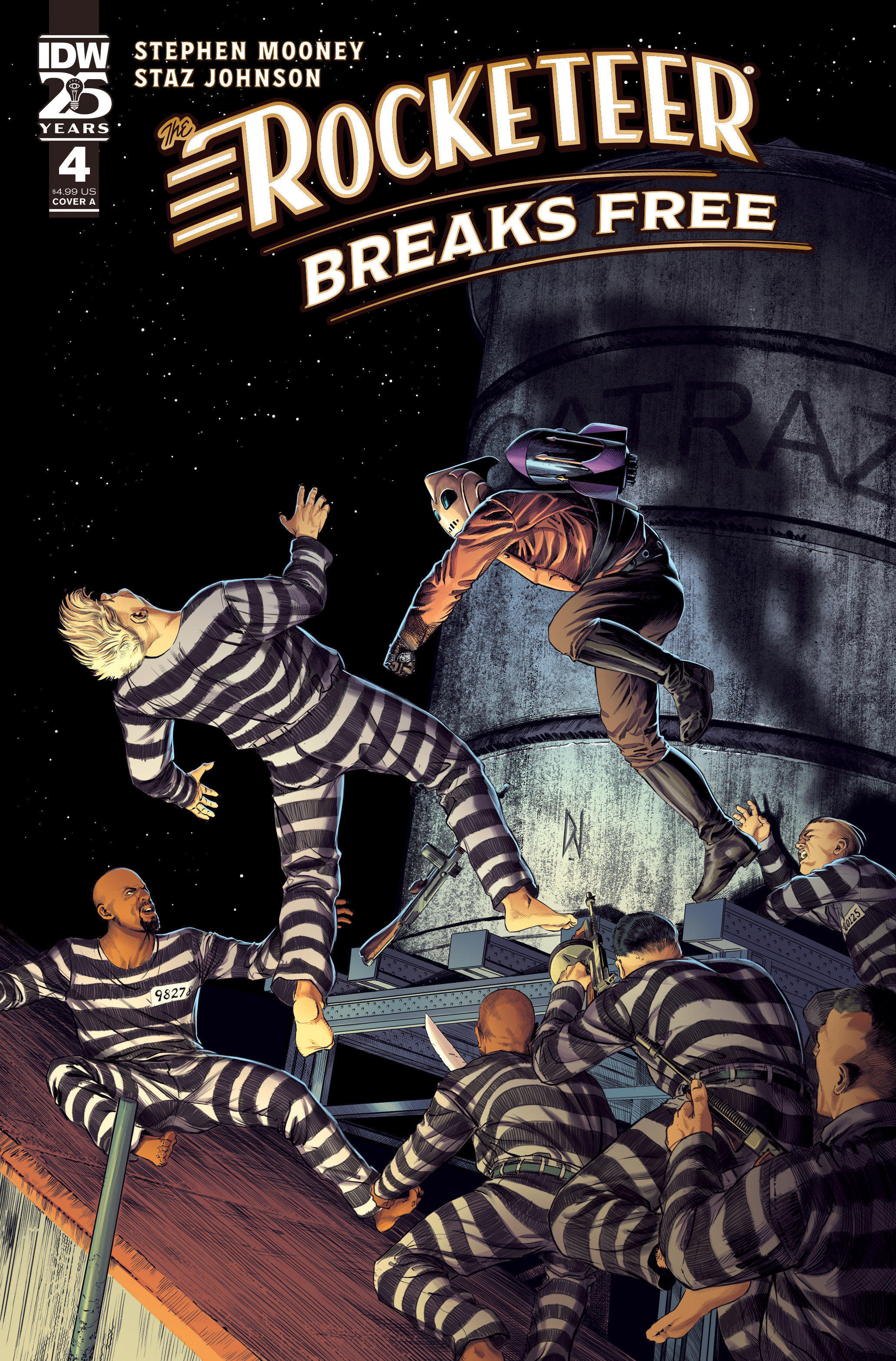 The Rocketeer Breaks Free #4 Cover A Wheatley