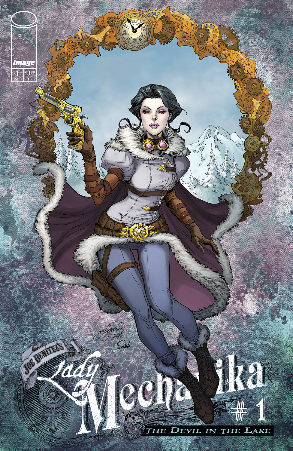 Lady Mechanika The Devil in the Lake #1 Cover B Siya Oum Variant (Of 4)