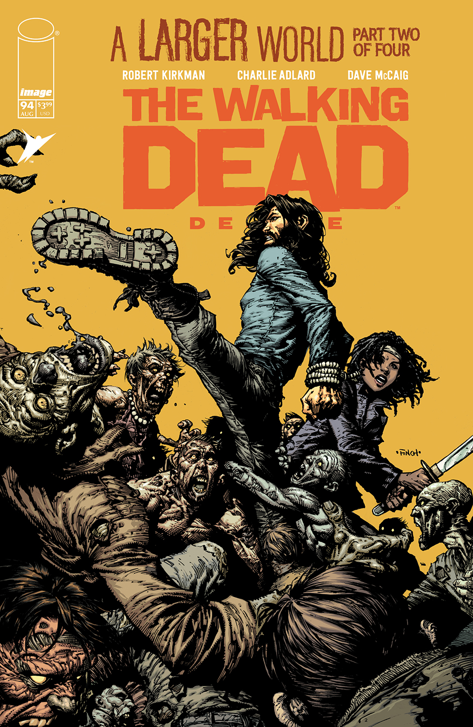 Walking Dead Deluxe #94 Cover A David Finch & Dave Mccaig