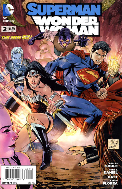 Superman / Wonder Woman #2-Near Mint (9.2 - 9.8)