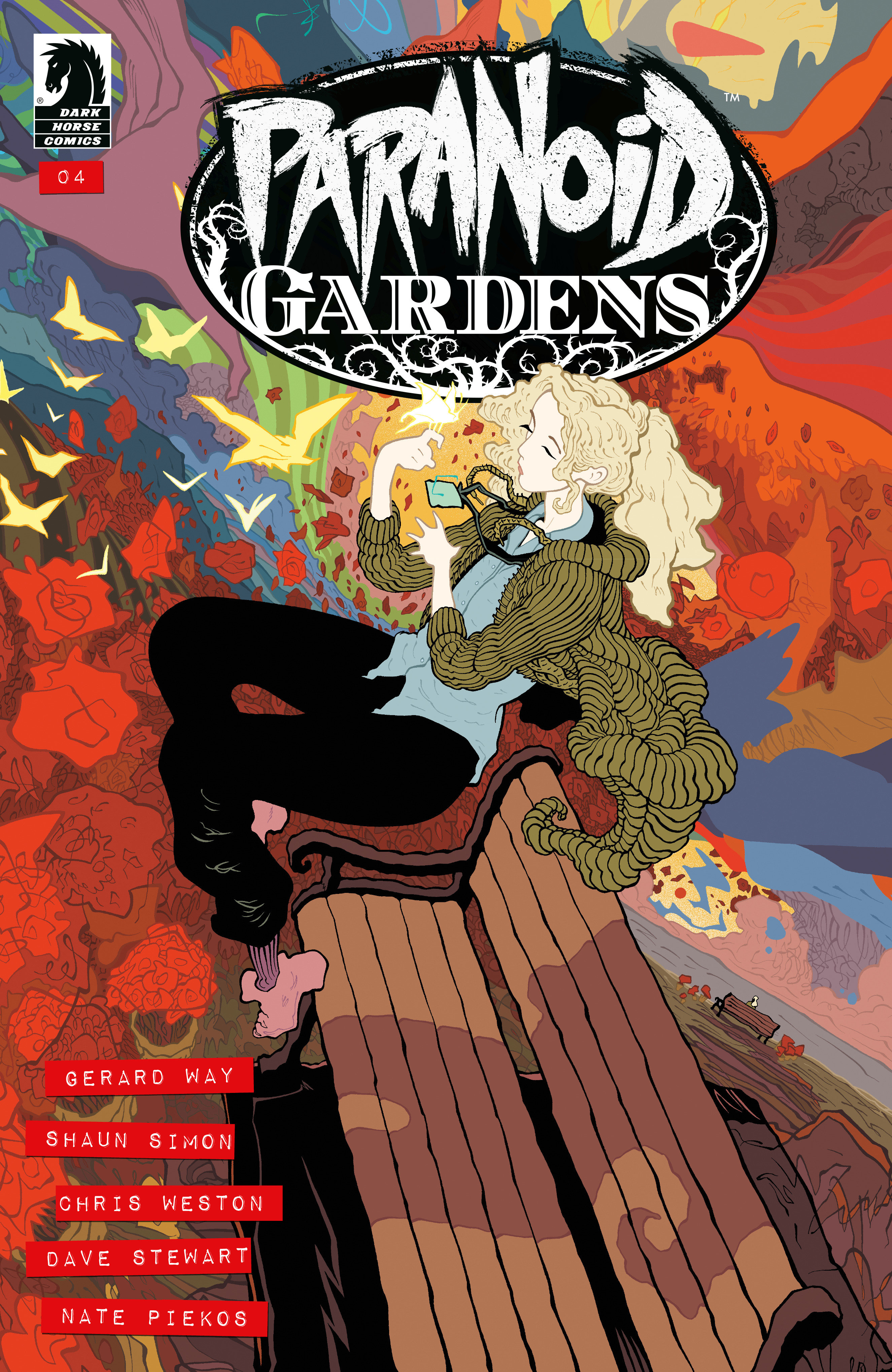 Paranoid Gardens #4 Cover B (Tradd Moore)