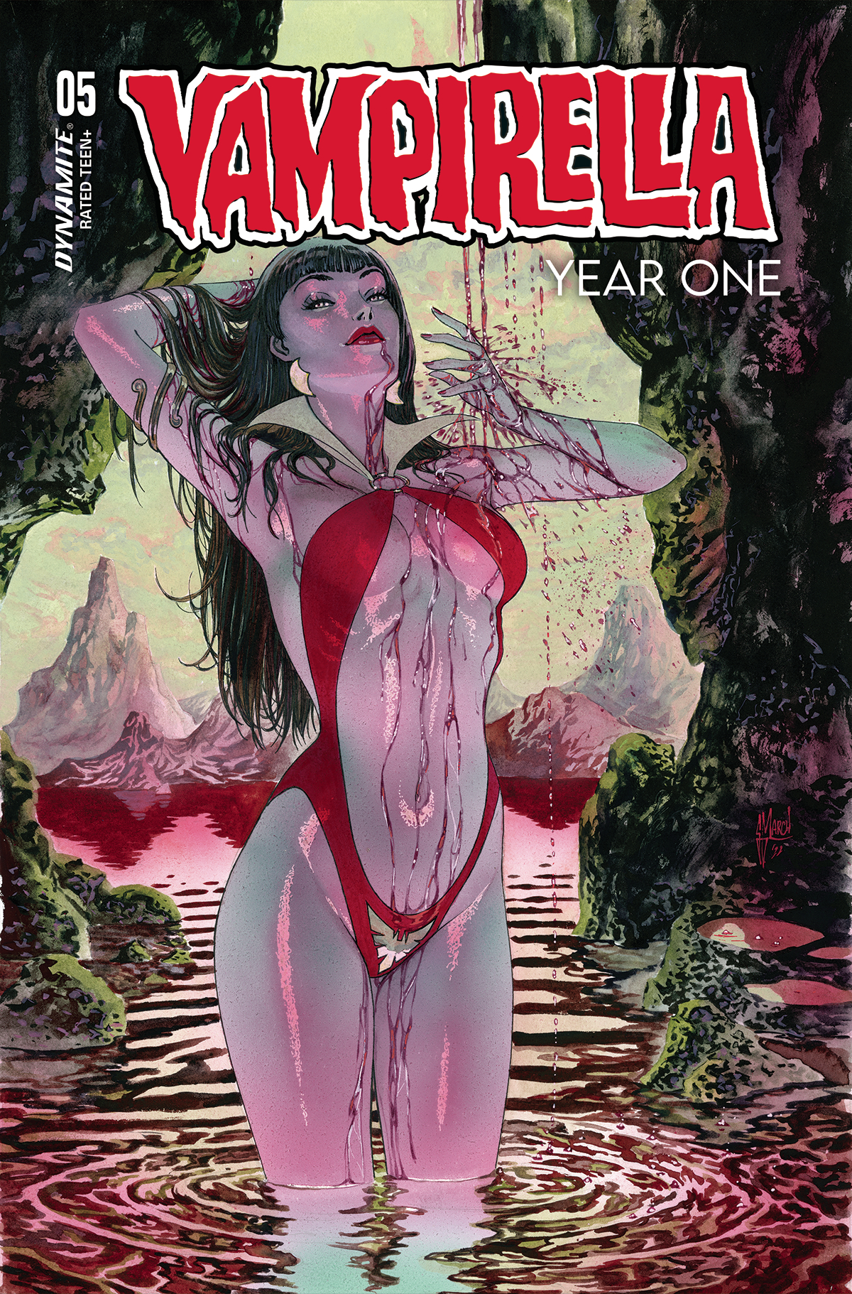 Vampirella Year One #5 Cover D March