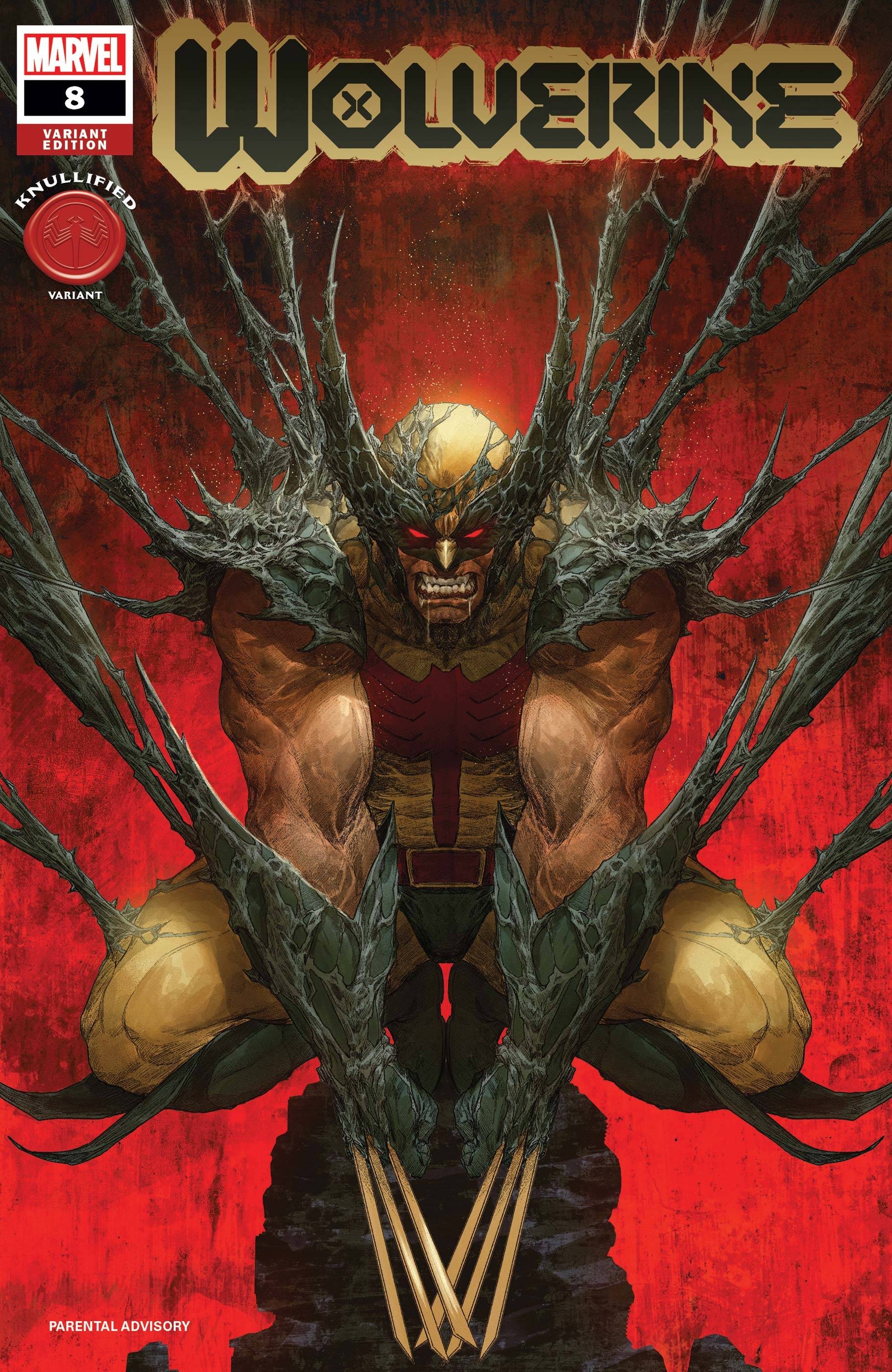 Wolverine #8 Del Mundo Knullified Variant (2020)