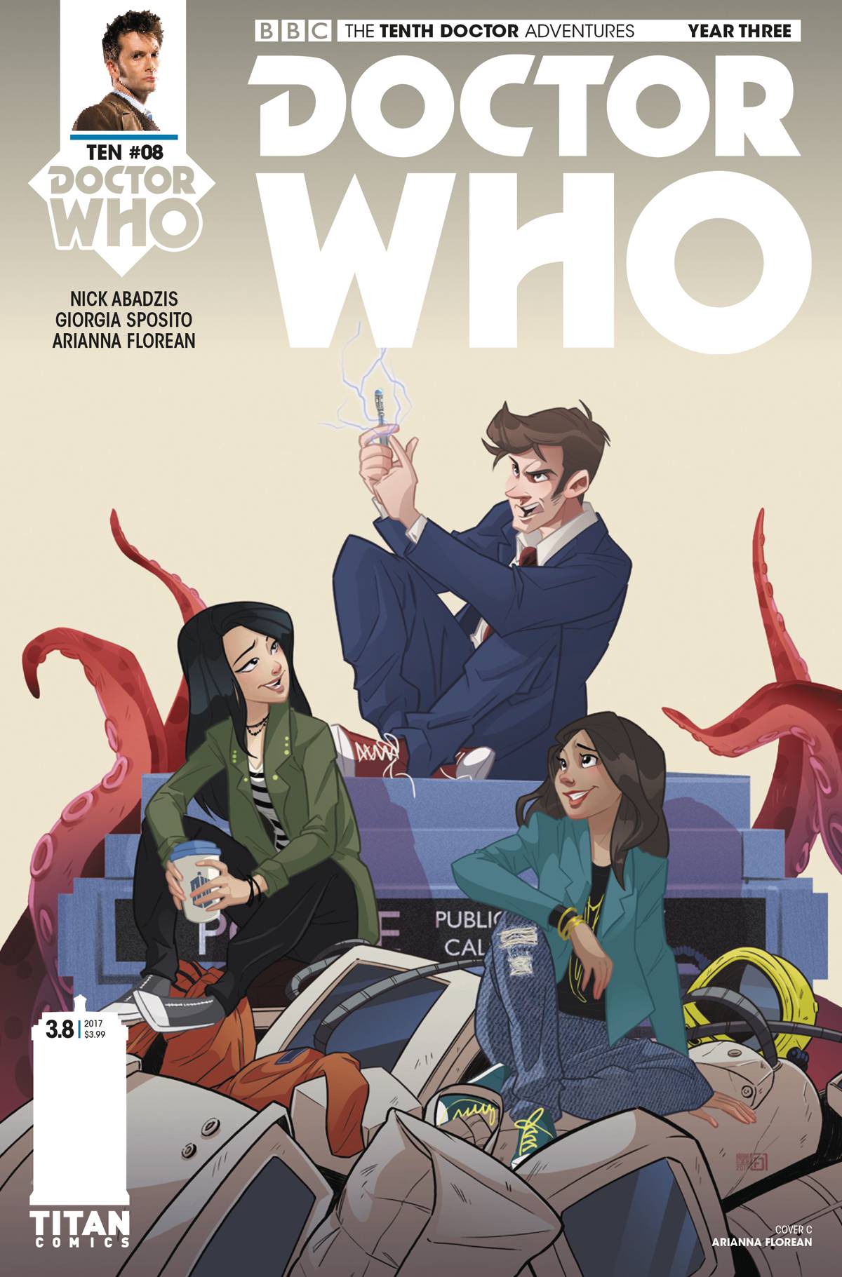 Doctor Who 10th Year Three #8 Cover C Florean