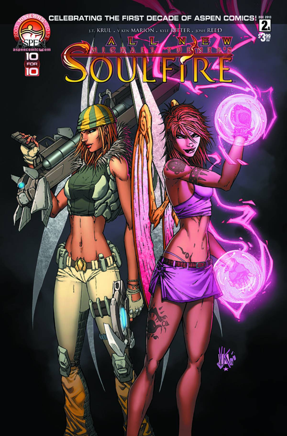 All New Soulfire #2 Direct Market Cover