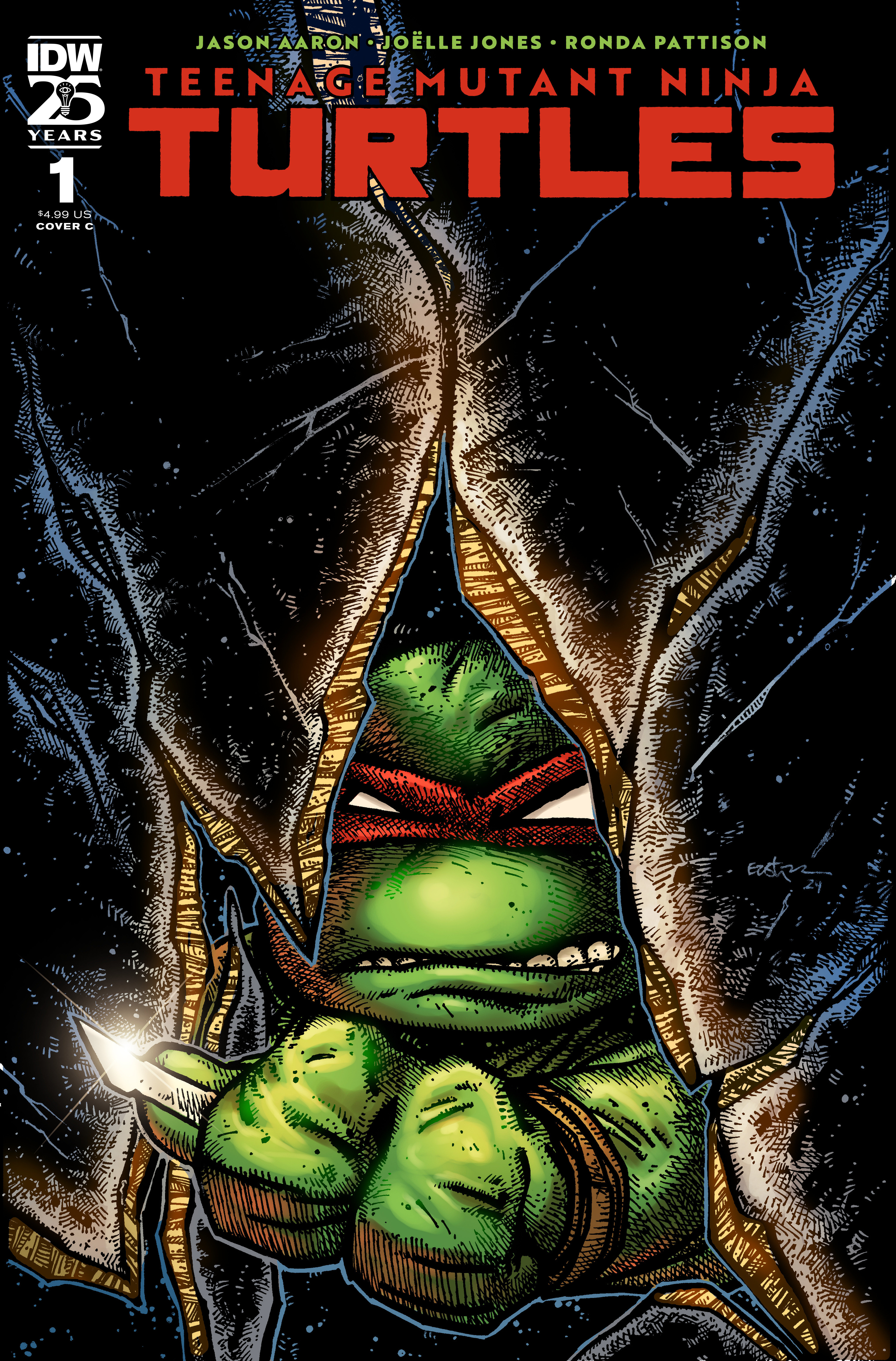 Teenage Mutant Ninja Turtles #1 Cover C Eastman