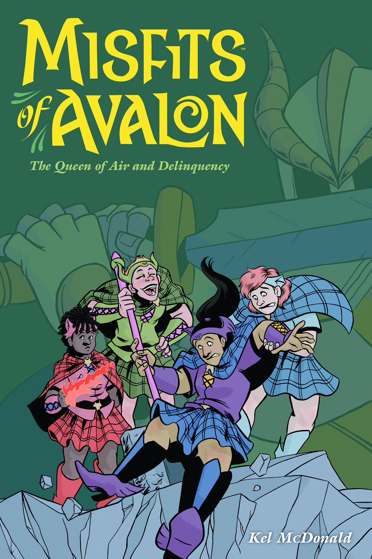 Misfits of Avalon Graphic Novel Volume 1 Queen of Air And Delinquency