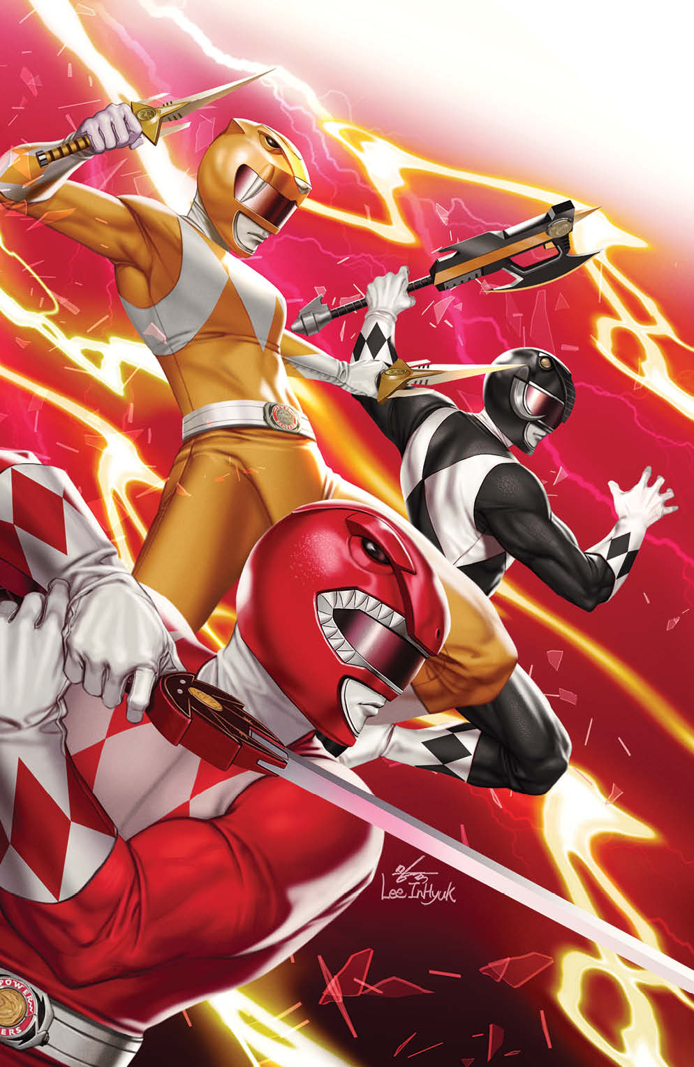 Mighty Morphin #22 Cover C 1 for 10 Incentive Lee