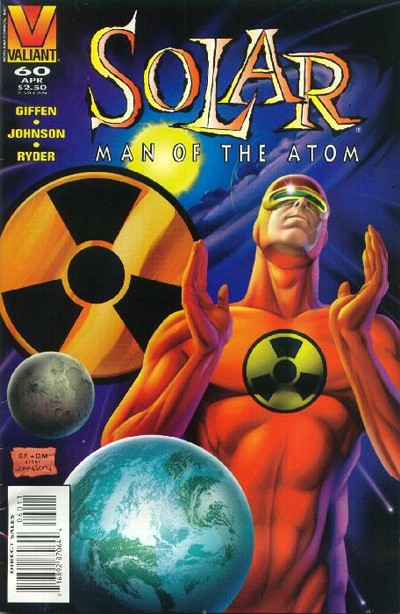 Solar, Man of The Atom #60-Fine