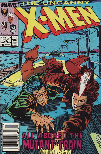 The Uncanny X-Men #237 [Newsstand]-Near Mint (9.2 - 9.8)