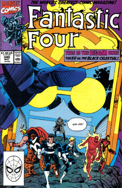 Fantastic Four #340 [Direct]-Fine (5.5 – 7)