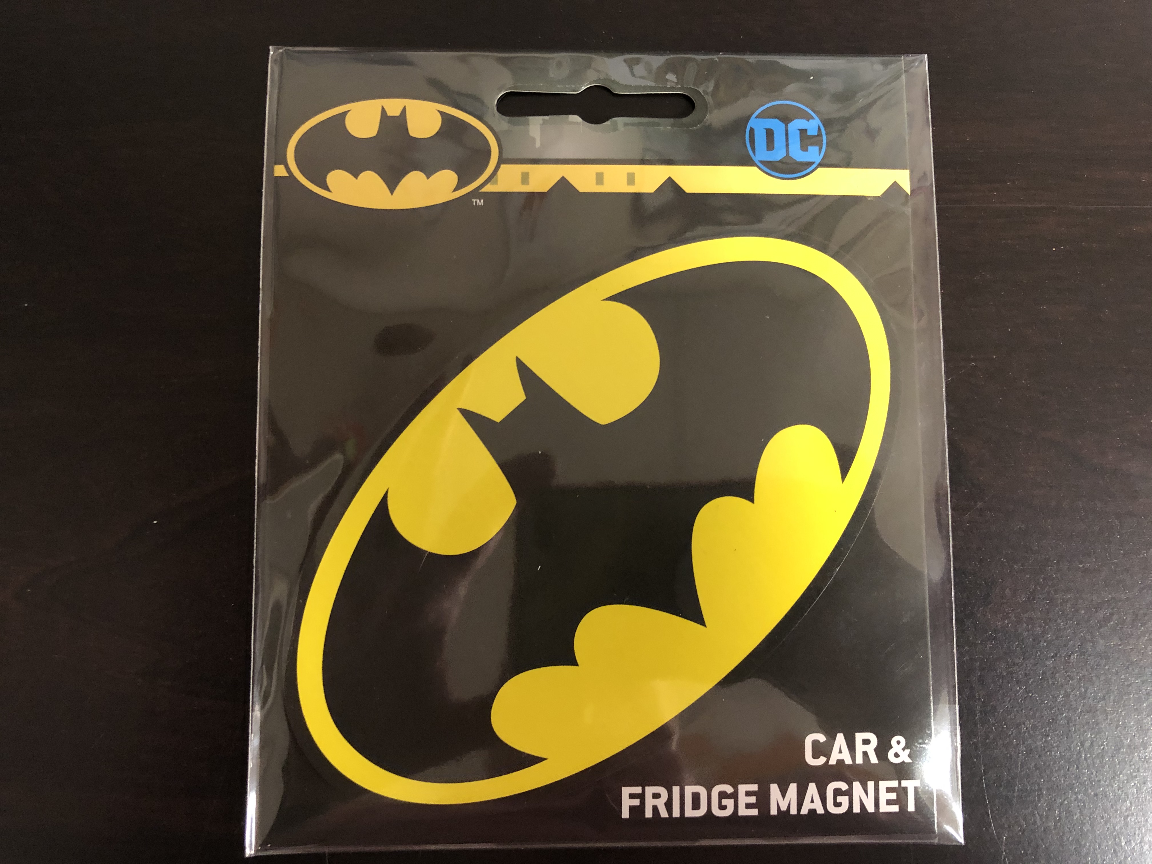 Batman Symbol Car Fridge Magnet