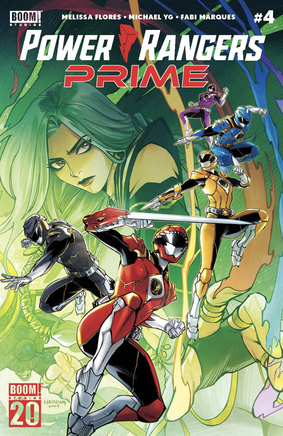 Power Rangers Prime #4 Cover J Reveal