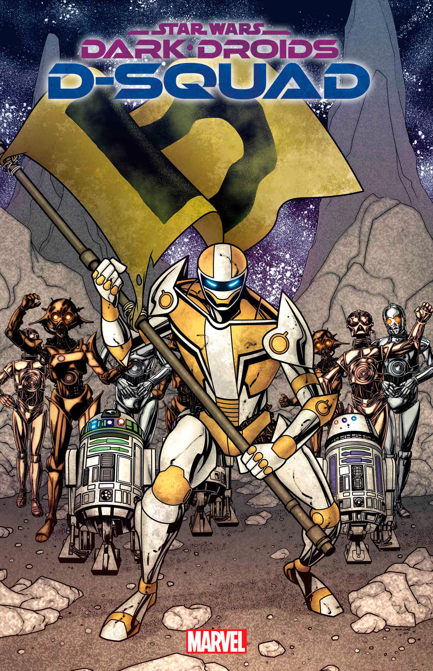 Star Wars: Dark Droids - D-Squad #1 Mike Mckone 1 for 50 Incentive (Dark Droids)