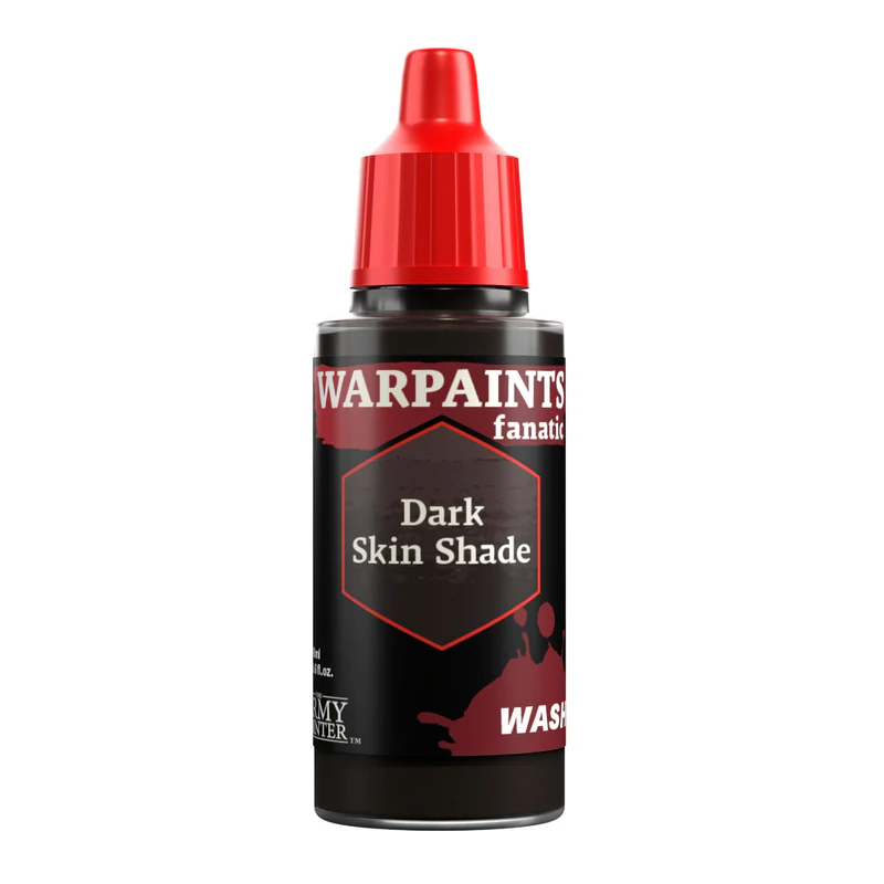 Army Painter Warpaints Fanatic: Wash Dark Skin Shade 18 ml