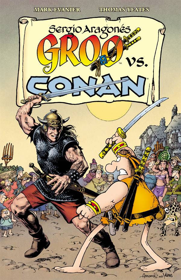 Groo Vs Conan Graphic Novel
