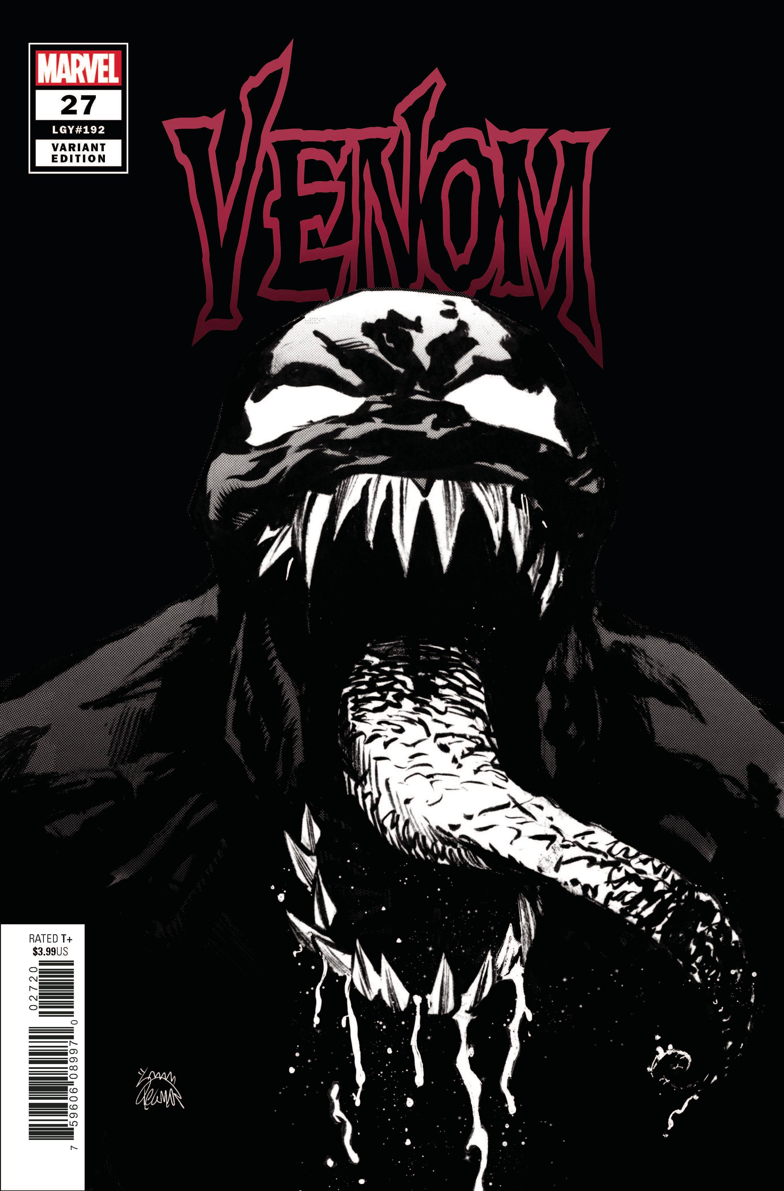 Venom #27 Stegman Sketch Variant (2018)