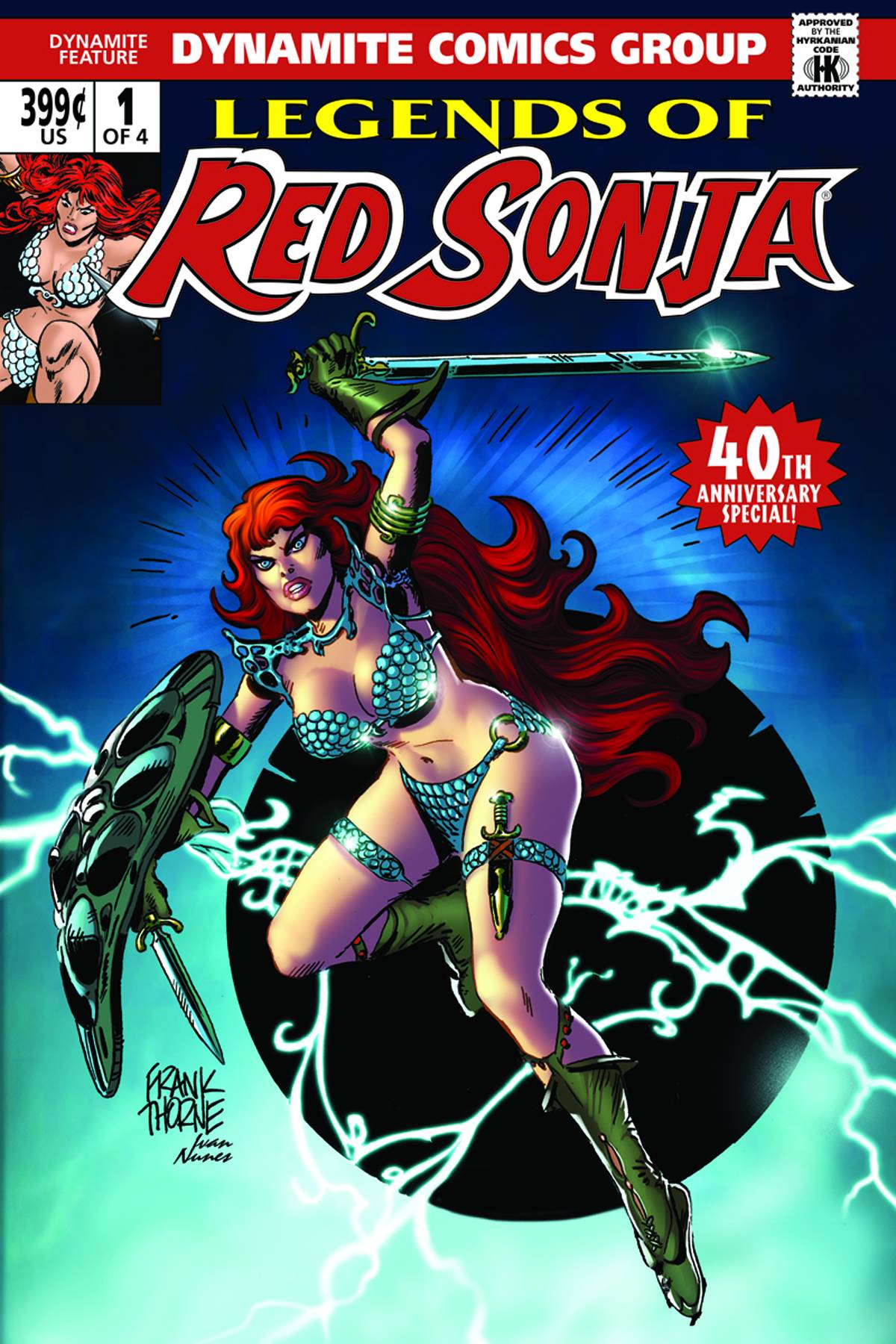 Legends of Red Sonja #1 Thorne Subscription Variant