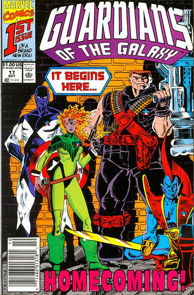Guardians of The Galaxy #17 [Newsstand] - Vf+ 8.5