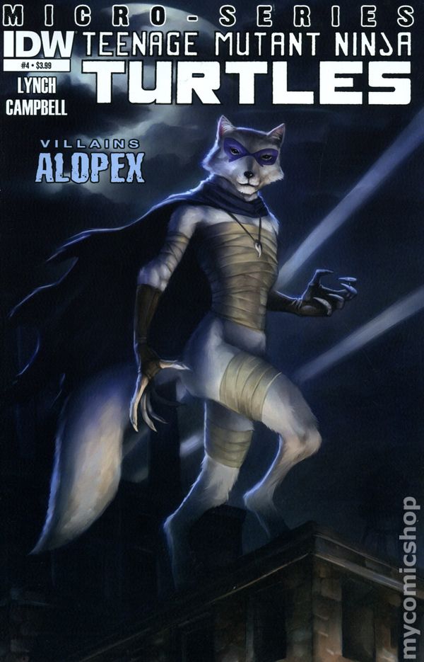 Teenage Mutant Ninja Turtles Villain Microseries #4 Alopex